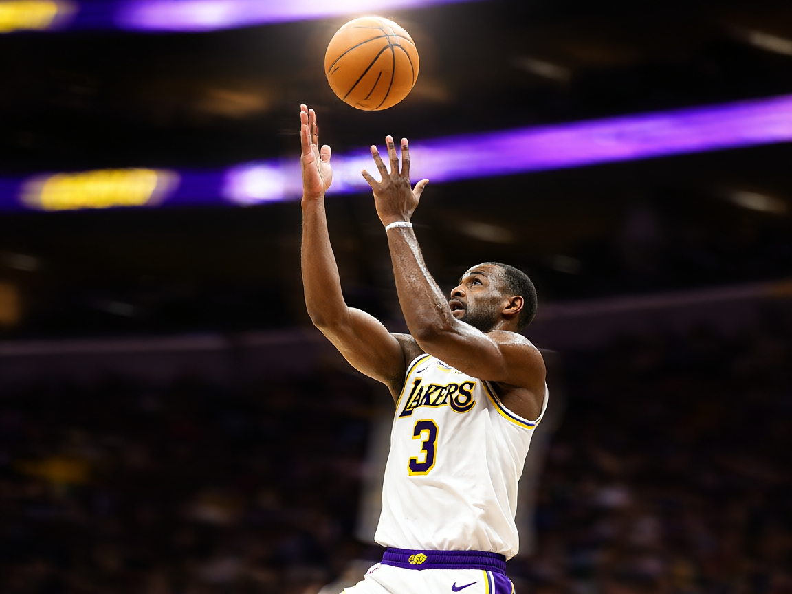 NBA比赛中球员投篮的精彩瞬间